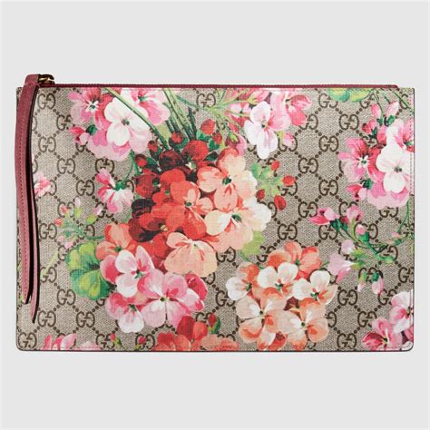 gucci blooms cosmetic bag|gucci bloom make up bag.